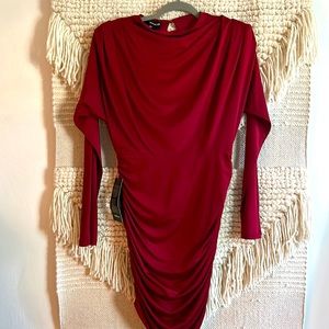 Bebe Ruched Dress